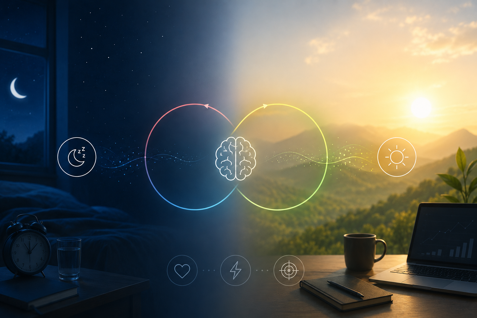 The Basics: Sunlight & Your Circadian Rhythm background
